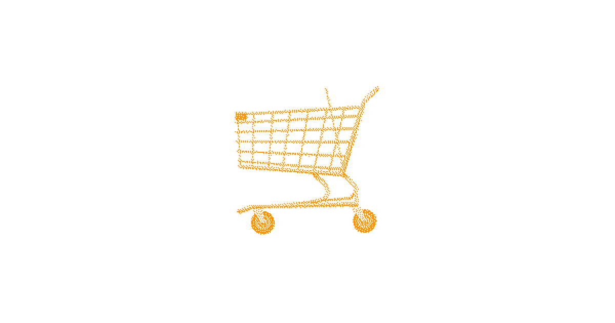 A digital storefront representing marketplaces for selling mobile apps